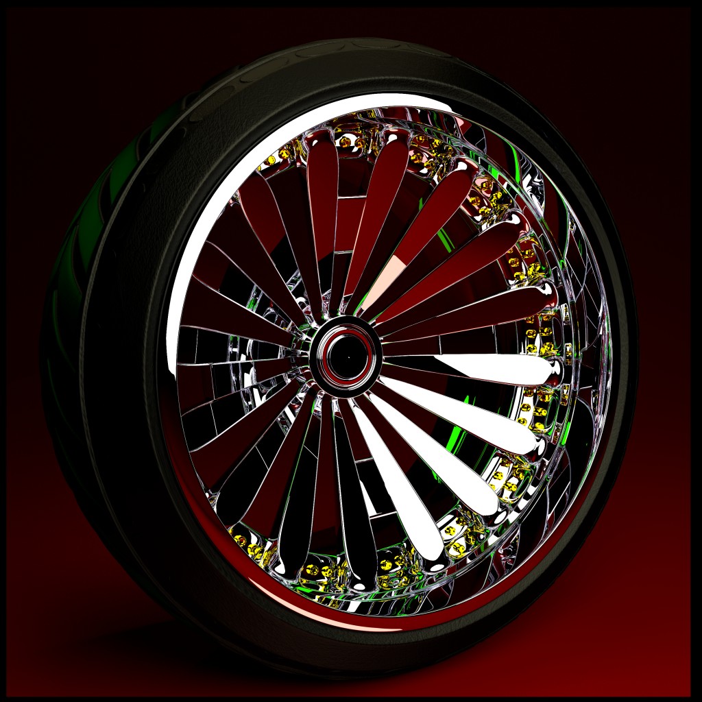Future Vehicle Wheel  preview image 1